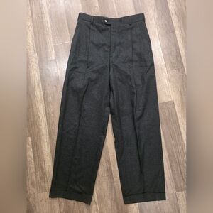 Vintage JOHN ALEXANDER TAILORED WOOL PANTS CLASSY QUIET LUXURY tailored 32X30